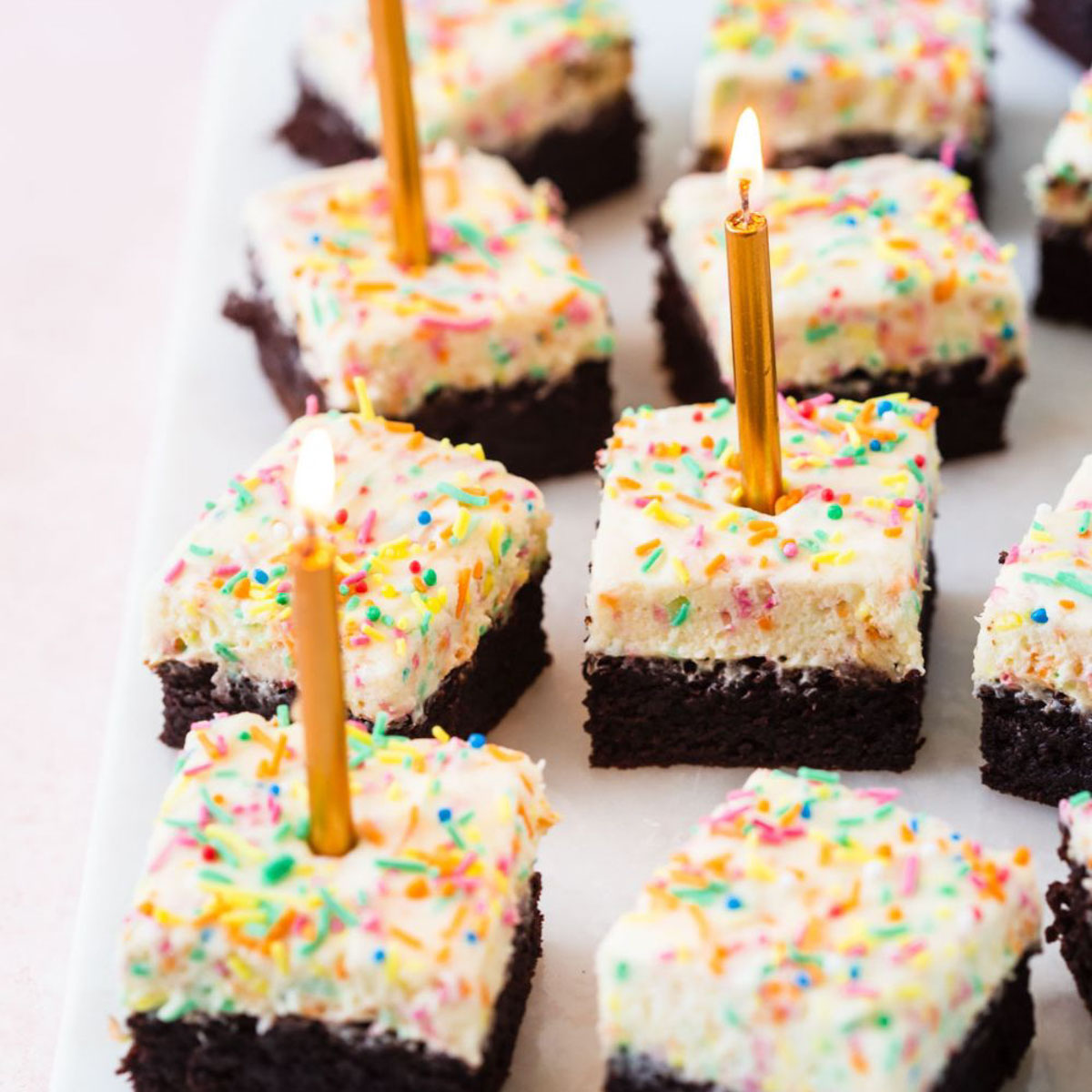 How To Turn Boxed Brownies Into a Birthday Cake.